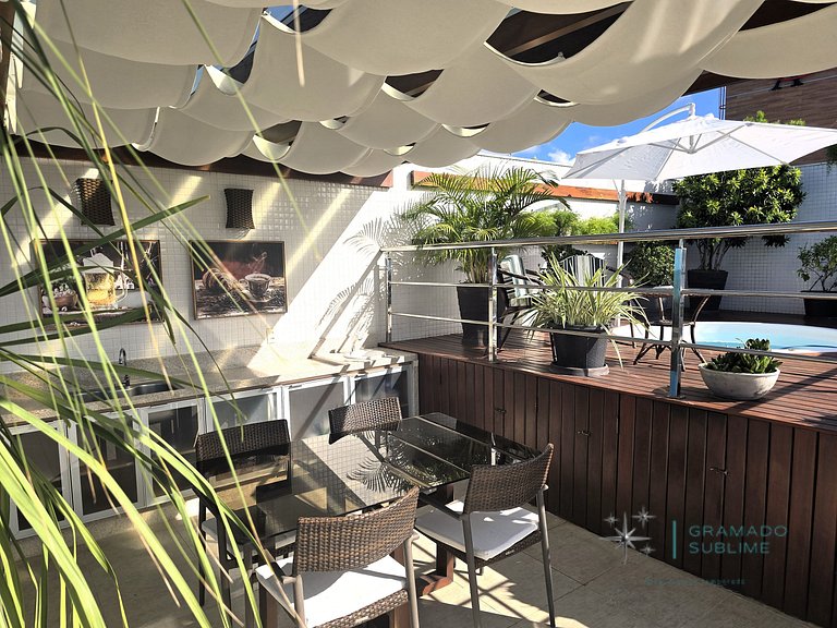 Incredible penthouse on the beach in Cabo Branco