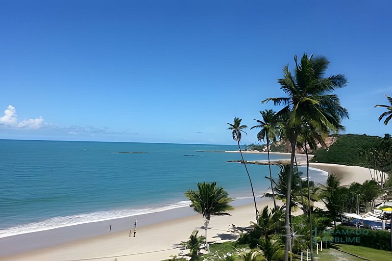 Incrível Flat Beira-Mar em Tabatinga