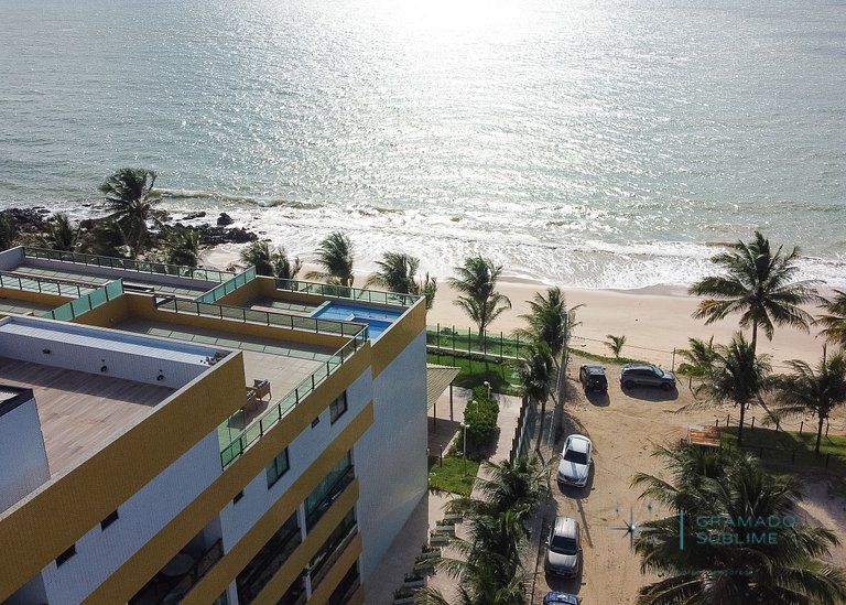 Incrível Flat Beira-Mar em Tabatinga