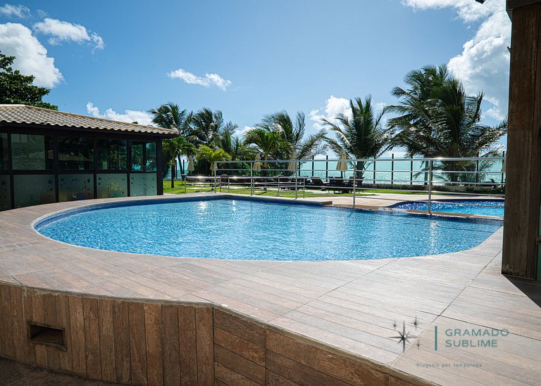 Incrível Flat Beira-Mar em Tabatinga