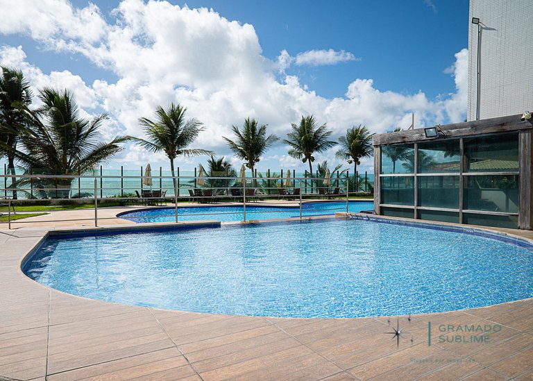Incrível Flat Beira-Mar em Tabatinga
