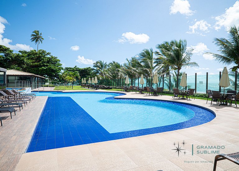 Incrível Flat Beira-Mar em Tabatinga