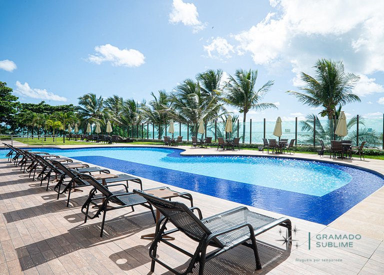 Incrível Flat Beira-Mar em Tabatinga