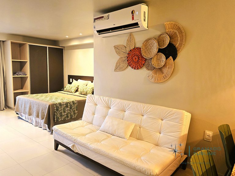 Incrível Flat Beira-Mar em Tabatinga