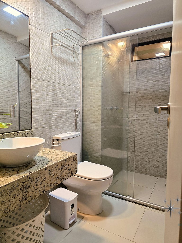 Incrível Flat Beira-Mar em Tabatinga