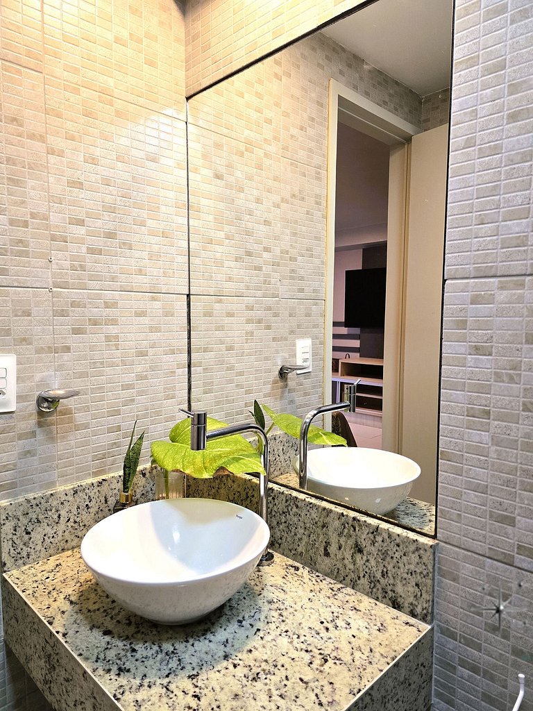 Incrível Flat Beira-Mar em Tabatinga