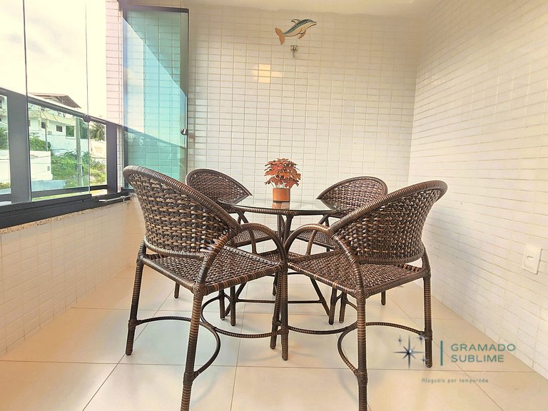 Incrível Flat Beira-Mar em Tabatinga