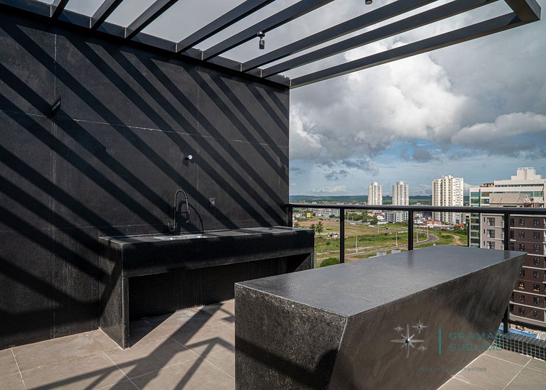 EmuNah503 - Maravilhoso Flat em Ponta de Campina