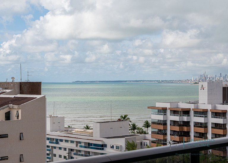 EmuNah503 - Maravilhoso Flat em Ponta de Campina
