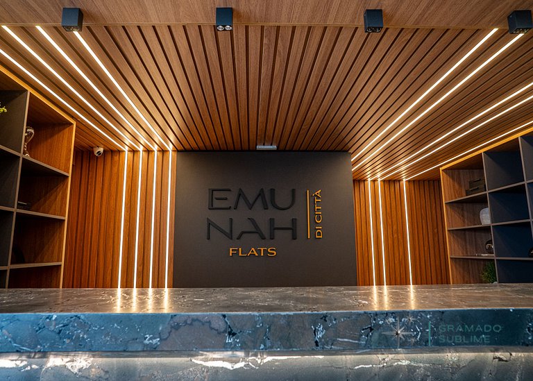 EmuNah503 - Maravilhoso Flat em Ponta de Campina