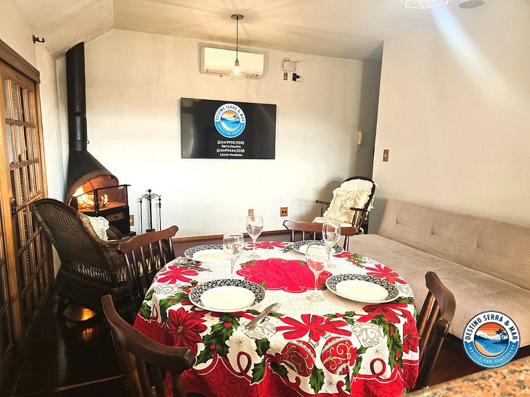 Apartamento a 150m da Rua Coberta